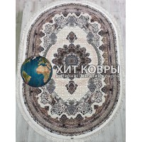 Иранский ковер Rishim 36316 Крем овал